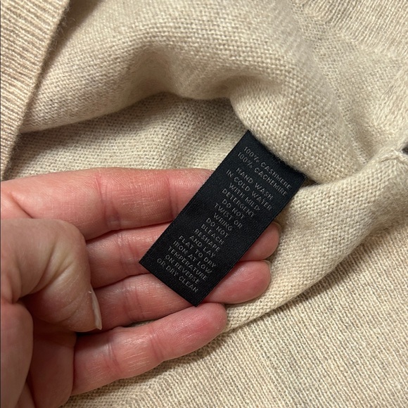 Saks Fifth Avenue Beige Knit Lounge Set - Picture 3 of 6